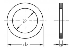 Шайба форсунки d=9 D=18 Евро2 