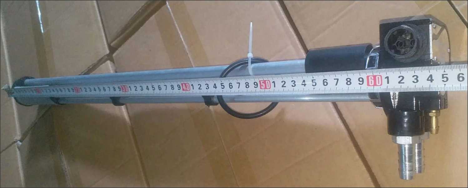 Топливозаборник с датчиком уровня топлива L=640 (600л)